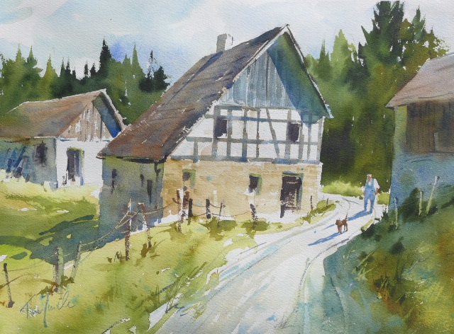 Mittelmühle, 36x26cm