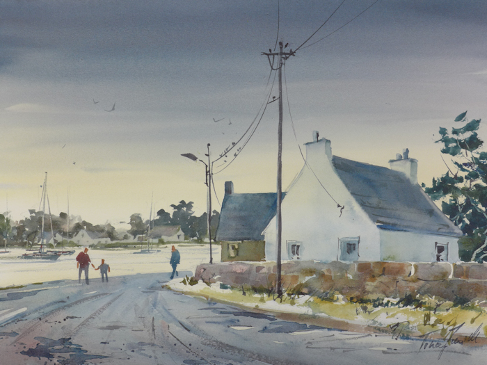 Hallo Herr Nachbar, Frankreich, 26x36cm