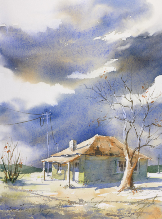 Irgendwo im Nirgendwo, 36x26cm