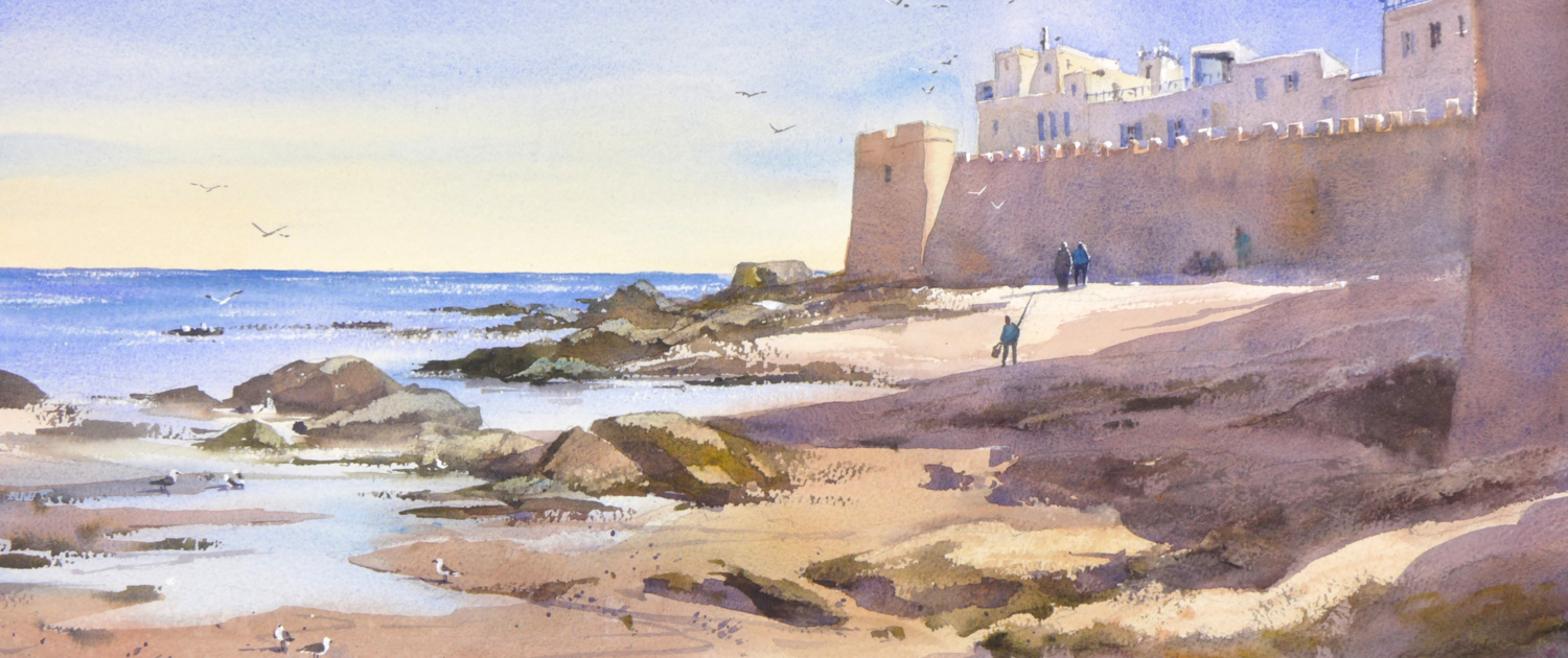 Low tide, Essaouira