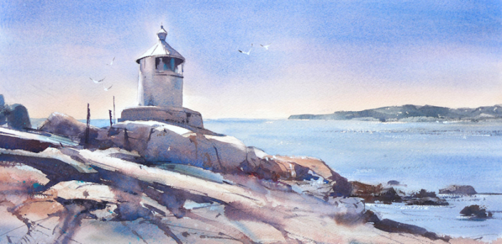 Leuchtfeuer Ortholmen, Schweden 2